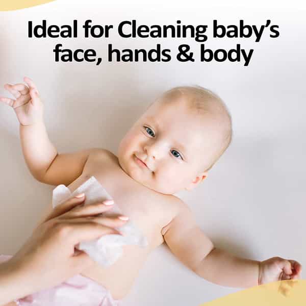 Luvlap Paraben Free Baby Wipes With Jojoba Oil (72 Wipes/Pack Pack Of 3)