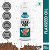 Nectar Valley Cold Pressed Flaxseed Oil | Rich In Omega 3 & Omega 6 Fatty Acids - 250Ml