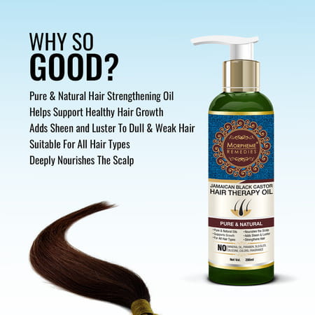 Morpheme Remedies Jamaican Black Castor Hair Therapy Oil - 200ml