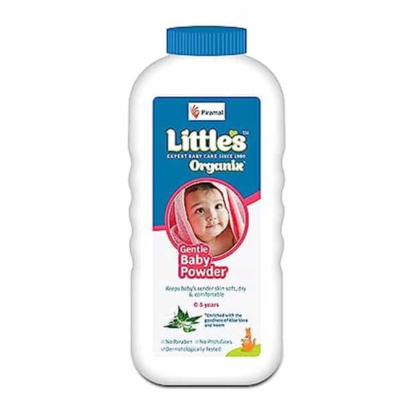 Little's Organix Gentle Baby Powder I Free From Parabens & Phthalates 400G White X Pack Of 1