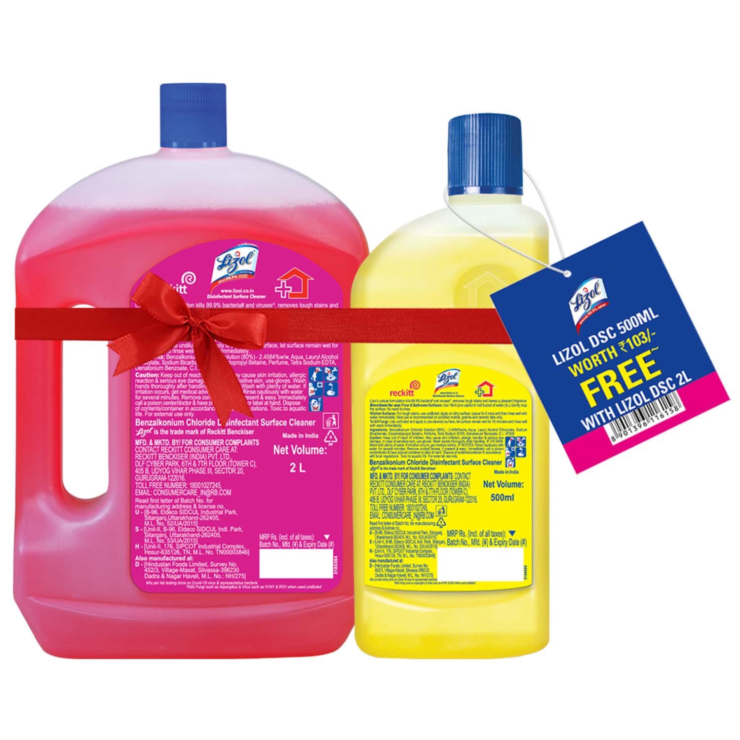 Buy LIZOL DISINFECTANT FLOOR CLEANER (FLORAL) 2L Online & Get Upto 60
