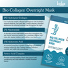 Bake Bio Collagen Overnight Hydrogel Mask | Skin Firming Hydration & Brightening | 40G X Pack Of 4