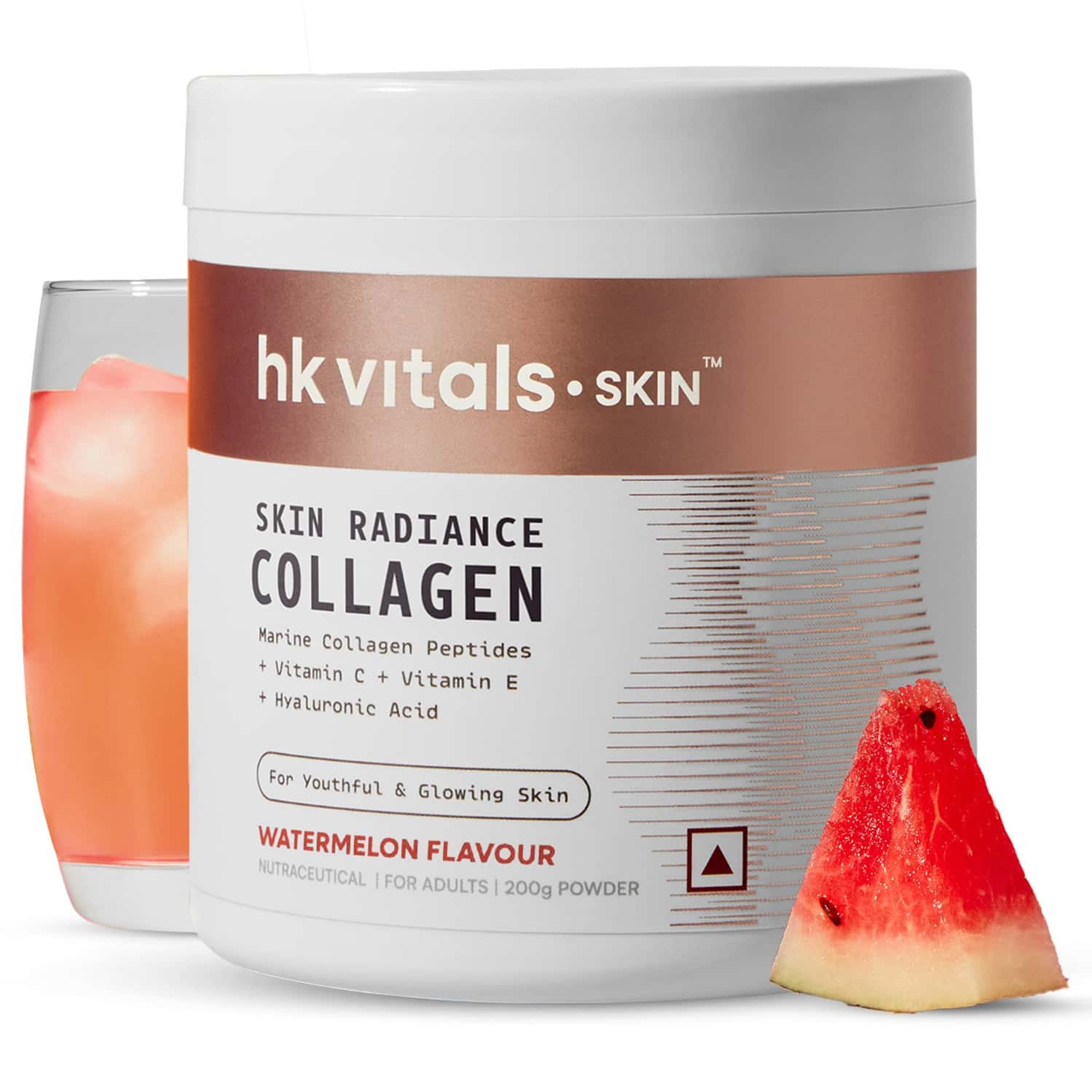 Hk Vitals Marine Collagen Supplement (watermelon | 200g) |vitamin C | E