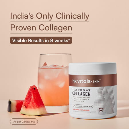 Hk Vitals Marine Collagen Supplement (Watermelon | 200G) |Vitamin C | E