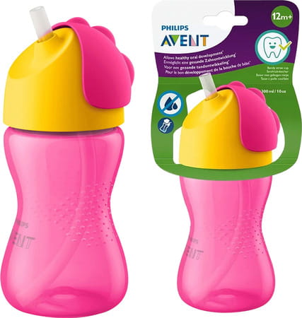Philips Avent My Bendy Straw Cup 300ml/10oz (12m+) (Assorted) Scf798/00