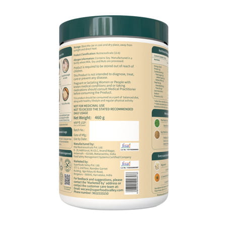 Good Monk Plant Protein For Rotis - 5gm | No Change In Taste | 100% Clean & Complete I 35 Serves