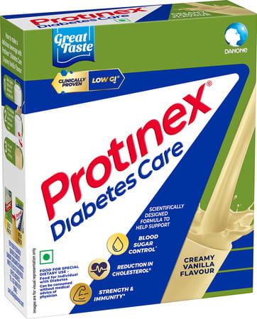 Protinex Diabetes Care Vanilla Flavour 200g Nutrition Drink For Adults To Control Blood Sugar