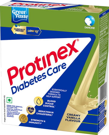 Protinex Diabetes Care Vanilla Flavour 200g Nutrition Drink For Adults To Control Blood Sugar