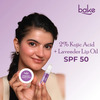 Bake Lavender Lip Oil With 2% Kojic Acid & Spf 50 For Dark & Pigmented Lips - 15g