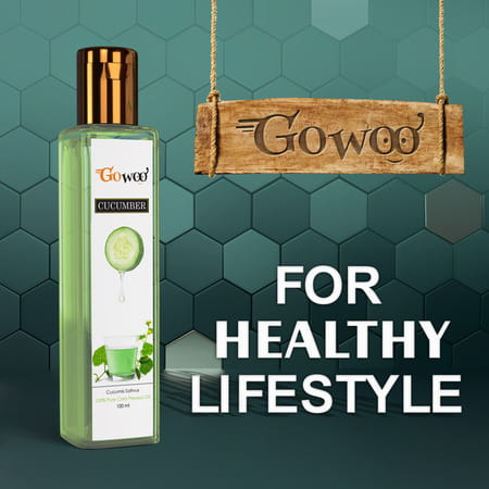 Pack Of 2 Rose Essential Oil & Cucumber Seed Carrier Oil - 100% Pure Natural & Undiluted