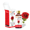 Pack Of 2 Rose Essential Oil & Cucumber Seed Carrier Oil - 100% Pure Natural & Undiluted
