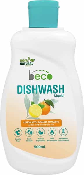 Beco Natural Dishwash Liquid 500 Ml