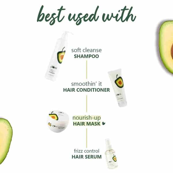 Plum Avocado Nourish- Up Hair Mask - 250Gm