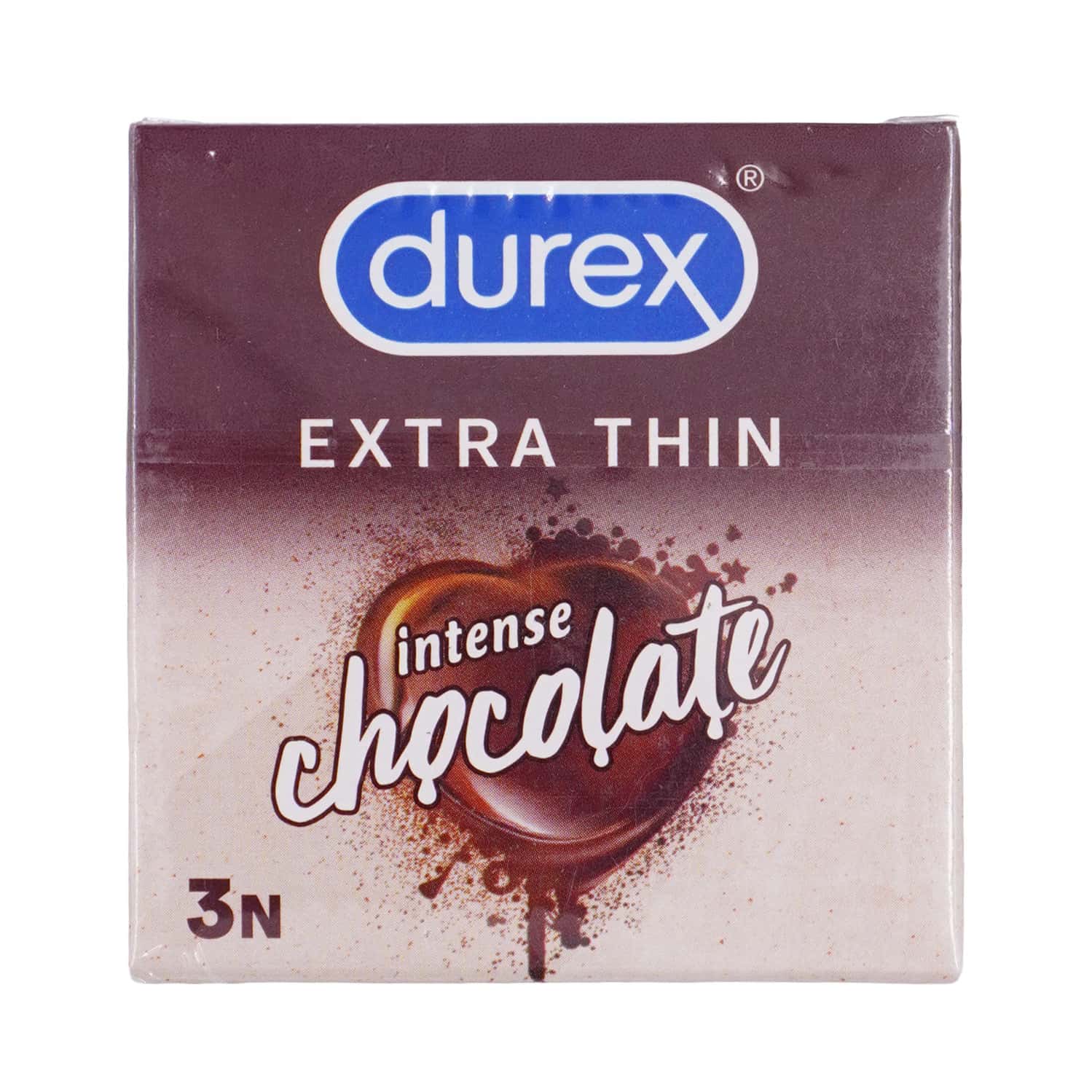 Durex Extra Thin Intense Chocolate Condom 3 No's