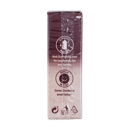 Durex Extra Thin Intense Chocolate Condom 3 No'S