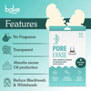 Pore Erase Hydrocolloid Nose Patches For Blackhead Removal And Clear Skin (10 Strips)