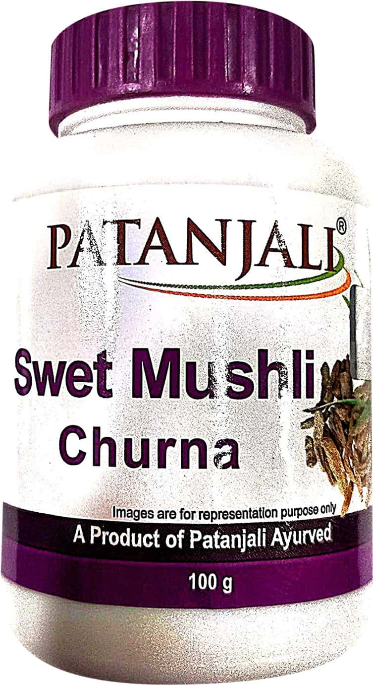 Patanjali Swet Mushli Churna 100 Gm