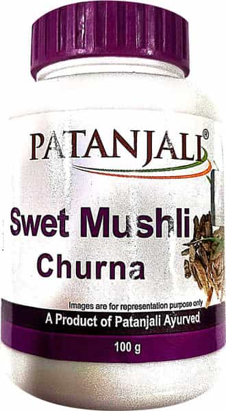 Patanjali Swet Mushli Churna 100 Gm