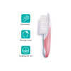Buddsbuddy Rex New Born Baby Brush & Comb Set For Infants Pink