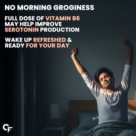 Carbamide Forte Melatonin 10mg With Tagar 250mg & Vitamin B6 - 60 Veg Tablets