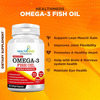 Healthmeds Omega 3 Fish Oil & Multivitamin Supports Gym Bodybuilding Strength 60 Capsule