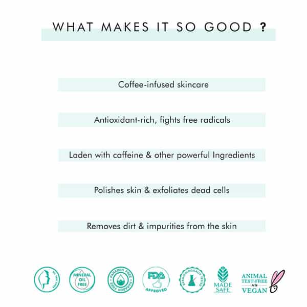 Mcaffeine Exfoliation & Tan Removal Combo (200 Gm)