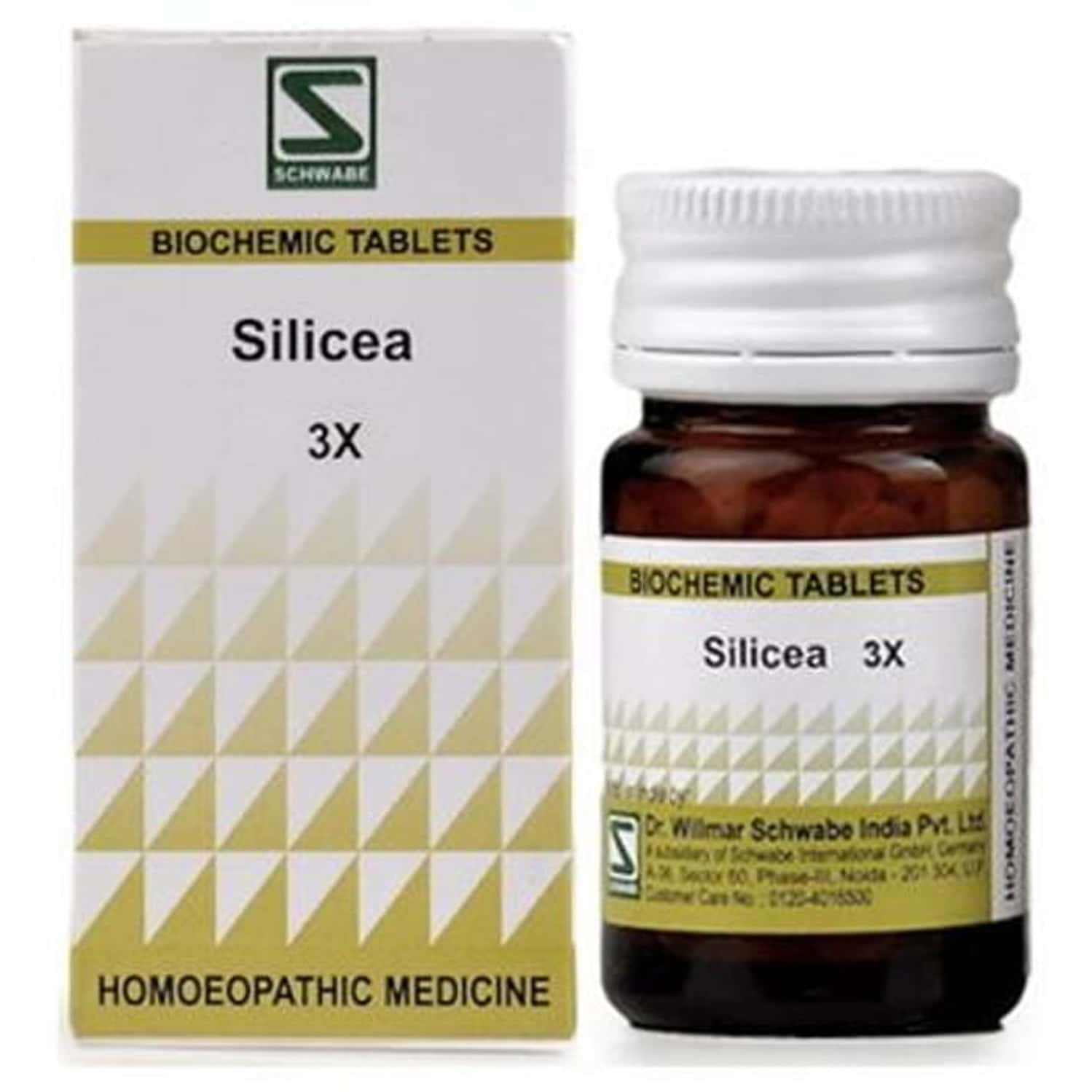 Dr. Willmar Schwabe India Silicea Biochemic Tablet 3x 20 No's