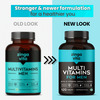 Zingavita Multivitamin Tablets For Men With Vitamins & Omega-3 - 120 Tablets Bottle