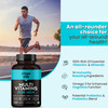 Zingavita Multivitamin Tablets For Men With Vitamins & Omega-3 - 120 Tablets Bottle