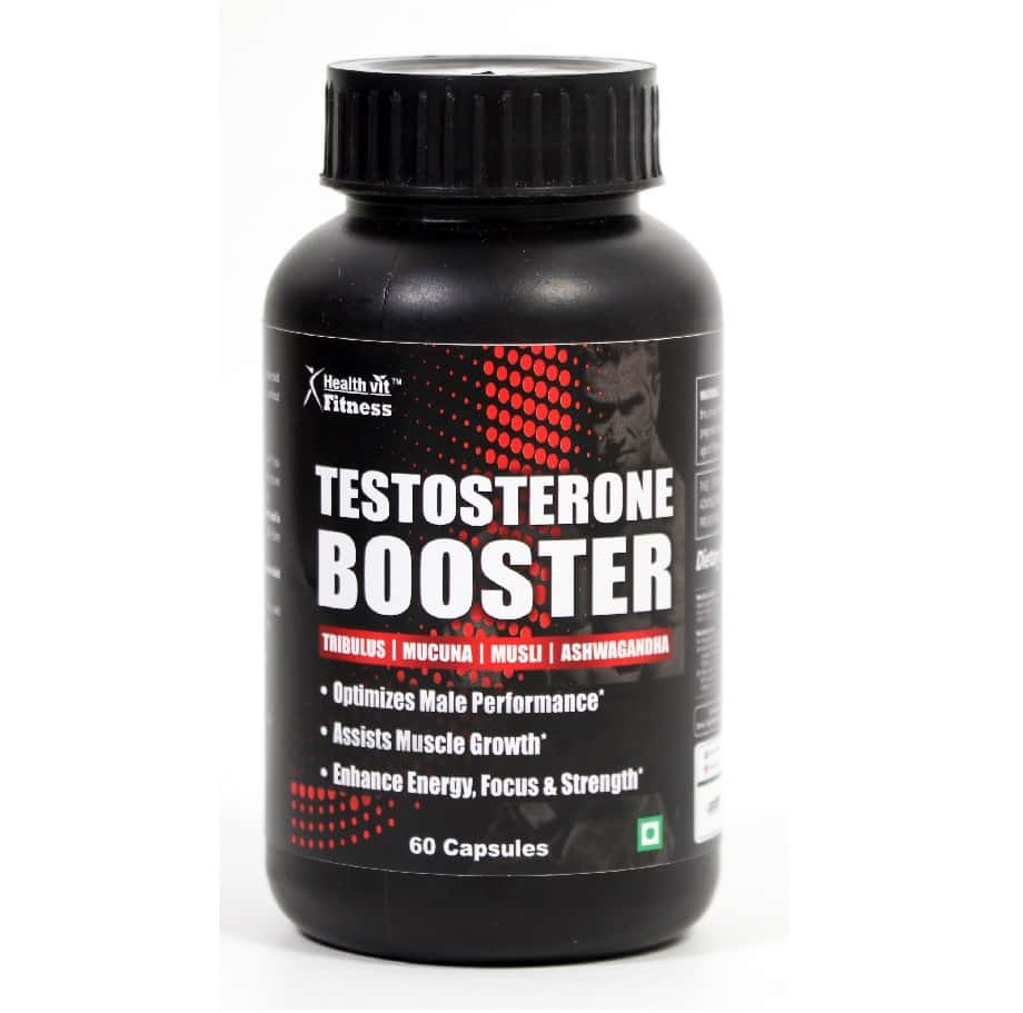 Buy Healthvit Fitness Testosterone Booster Health Supplement Capsules