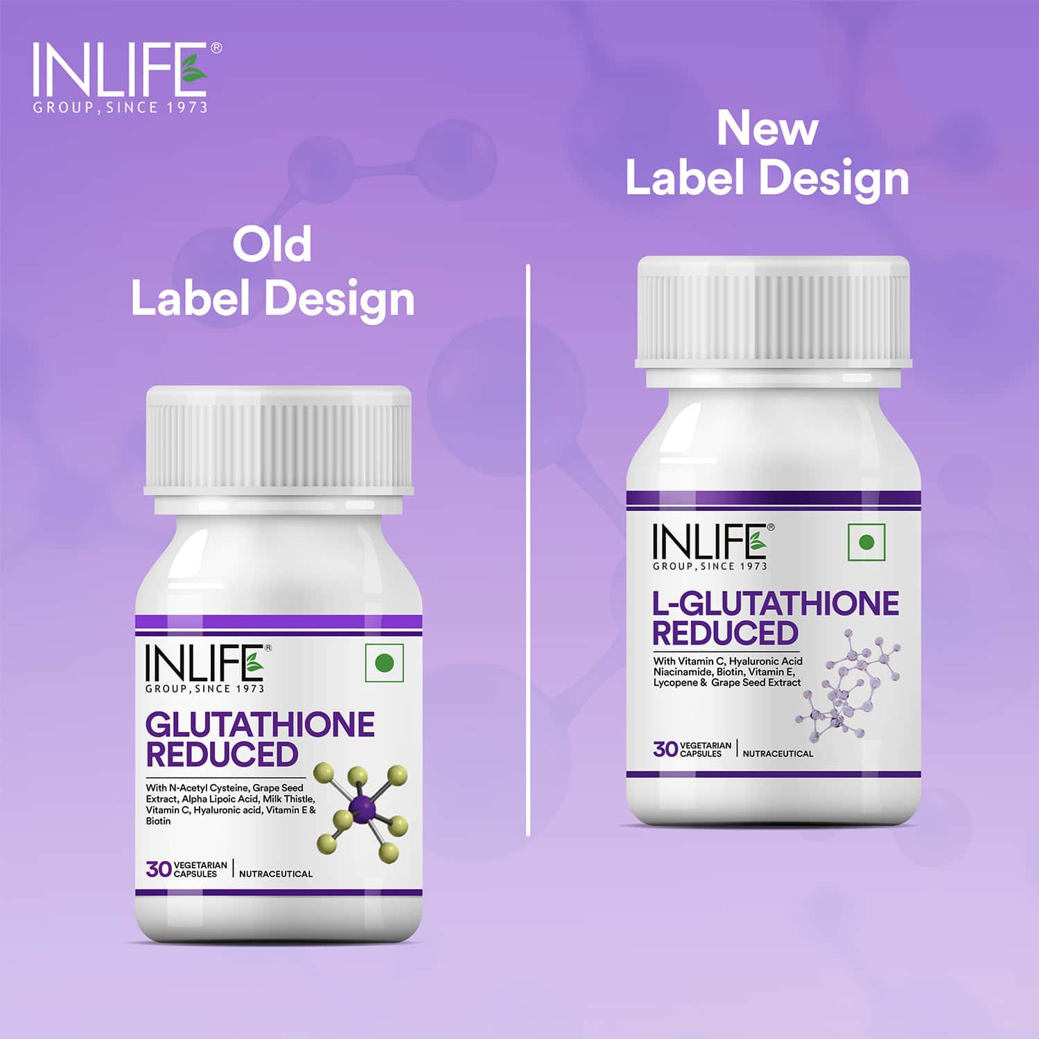 Buy INLIFE L-GLUTATHIONE REDUCED 500MG ANTIOXIDANT COMPLEX FOR SKIN &  IMMUNE SUPPORT - 30 CAPSULES Online & Get Upto 60% OFF at PharmEasy