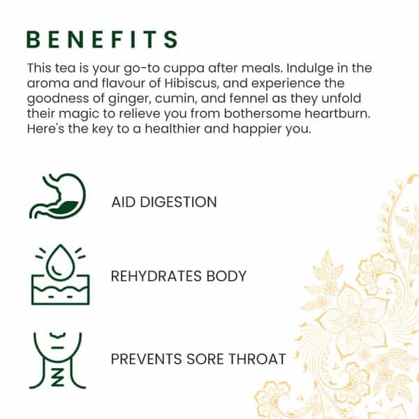 Roshi Digestive Delight Herbal Tea - 25 Tea Bags