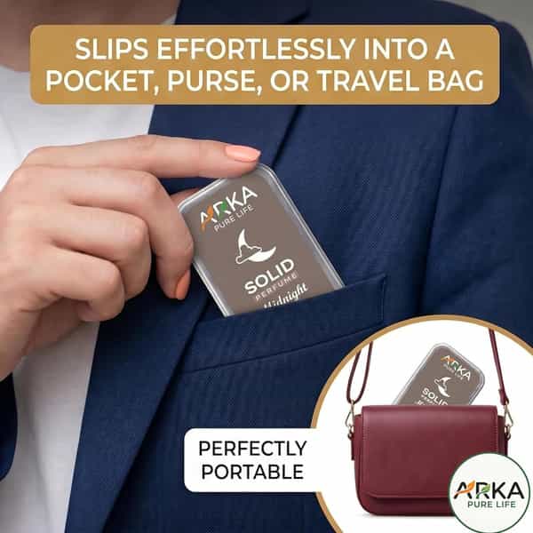 Arka Pure Life Premium Midnight Rush Solid Perfume - 12G