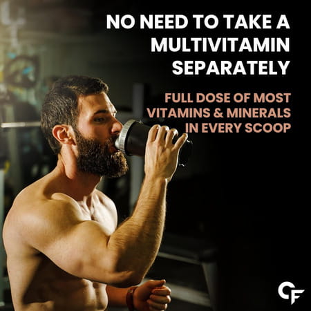 Carbamide Forte Plant Protein Powder | Multivitamin | Mineral | Superfood | Digestive Enzyme - 1kg