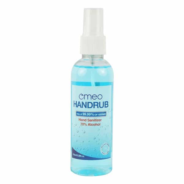Omeo Handrub Pocket Liquid Hand Instant Sanitizer Spray | 70% Alcohol - 100Ml