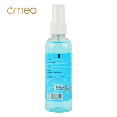 Omeo Handrub Pocket Liquid Hand Instant Sanitizer Spray | 70% Alcohol - 100Ml