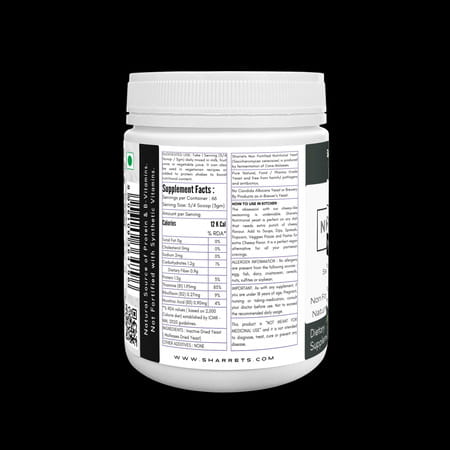 Sharrets Inactive Dried Nutritional Yeast Natural Unfortified Nooch Powder 200G