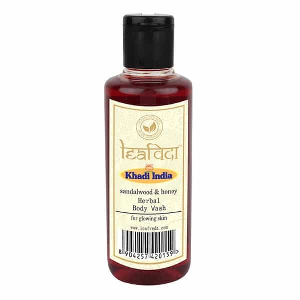 Khadi Leafveda Sandalwood Honey Body Wash 210 Ml