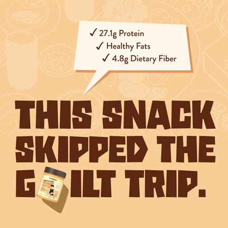 Nutrabay Foods All-Natural Peanut Butter (Creamy) - Unsweetened 400g