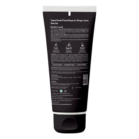 The Skin Story Sulphate Free Keratin Conditioner | Vit E Argan Oil For Dry Frizzy Damaged Hair 250g