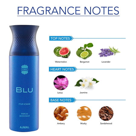 Maryaj Wild Speed Edp Spicy 100ml For Men And Ajmal Blu Homme Deodorant 200ml For Men