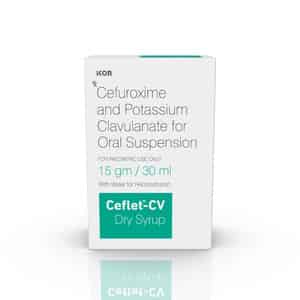 CEFLET CV BOTTLE OF 30ML DRY SYRUP