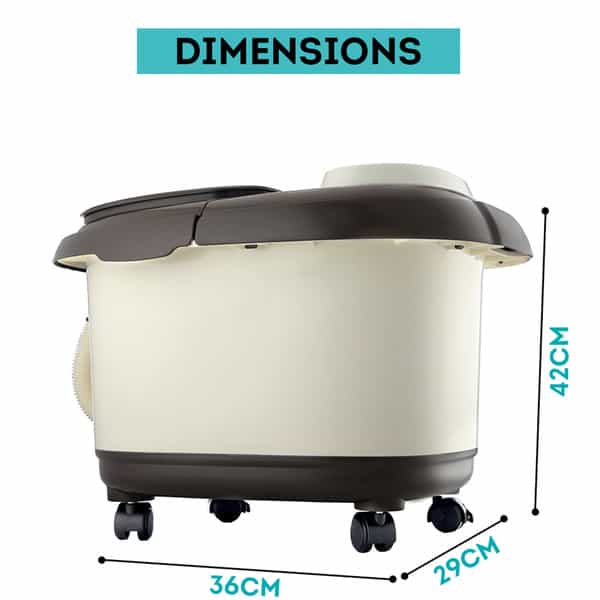 Beatxp Naturetub Foot Spa Massager (Brown)