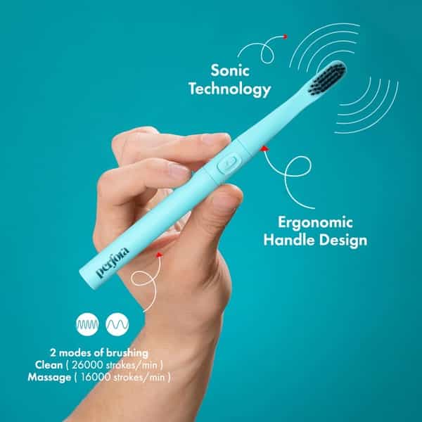 Perfora Electric Toothbrush With 2 Modes - Ocean Blue