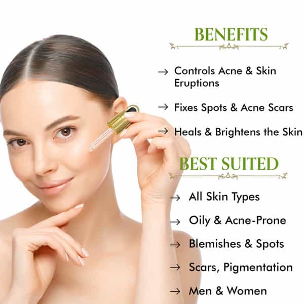 Tac - The Ayurveda Co. Tea Tree Face Serum - 30Ml