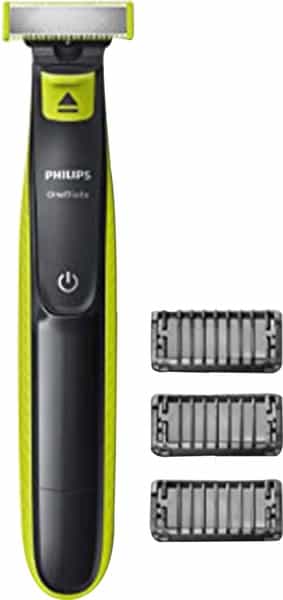 Philips Oneblade Hybrid Trimmer And Shaver With 3 Trimming Combs (Qp2525/10)