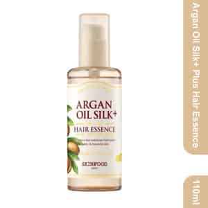 Skinfood Argan Oil Silk Plus Hair Essence - Restores Shine - Brittle Hair - Control To Dry - 110ml