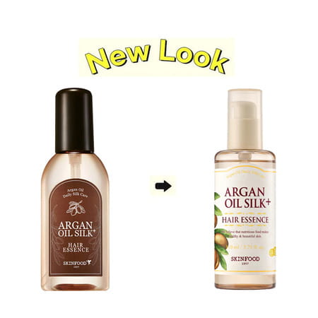 Skinfood Argan Oil Silk Plus Hair Essence - Restores Shine - Brittle Hair - Control To Dry - 110ml