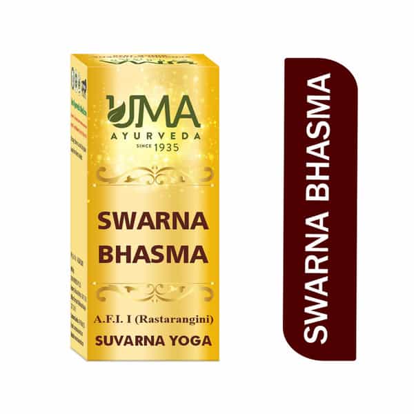 Uma Ayurveda Swarna Bhasma Ayurvedic Powder 500 Mg