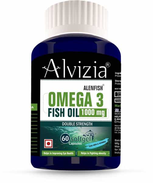 Alvizia Fish Oil 1000Mg - 60 Capsules